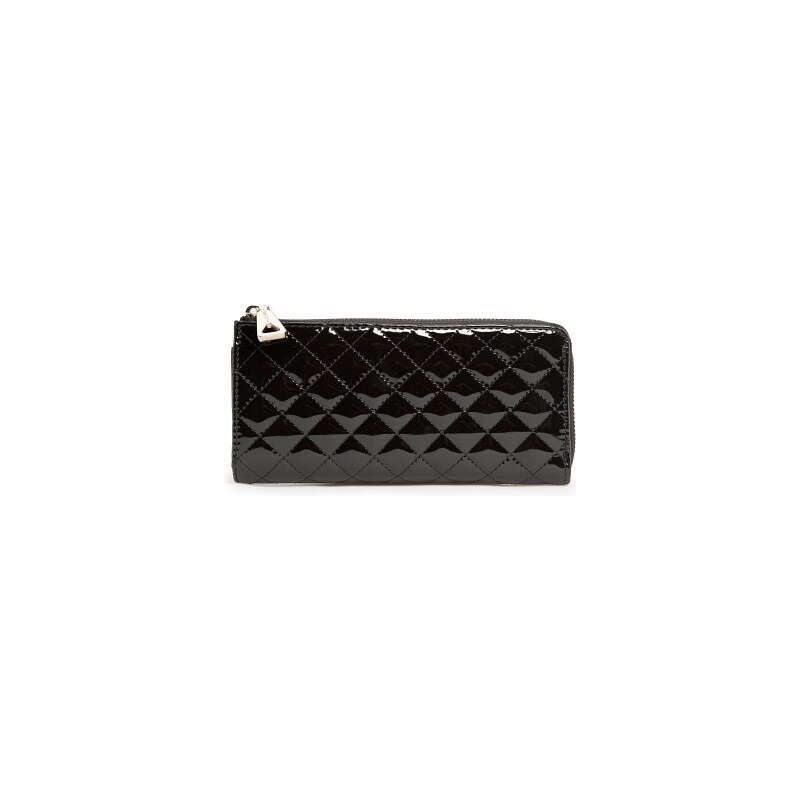 Mango QUILTED PATENT WALLET