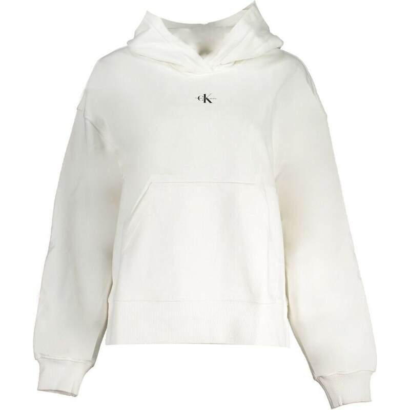 Bílá mMikina Calvin Klein