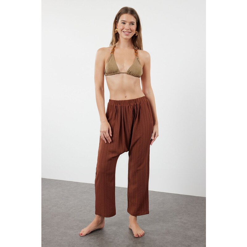 Trendyol Brown Woven Shalwar Beach Pants 115740447