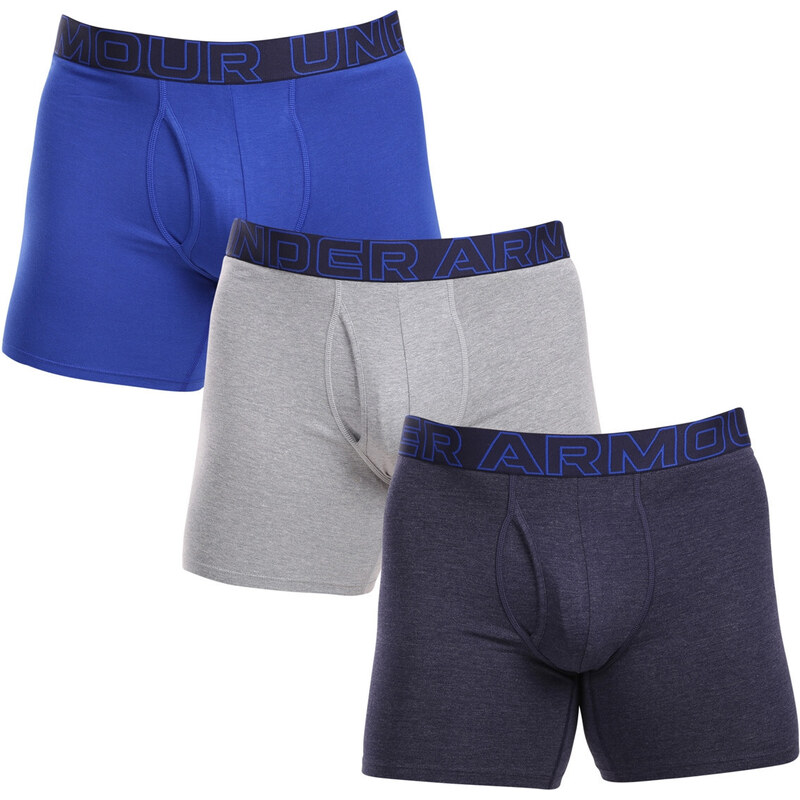 3PACK pánské boxerky Under Armour vícebarevné (1383889 410)