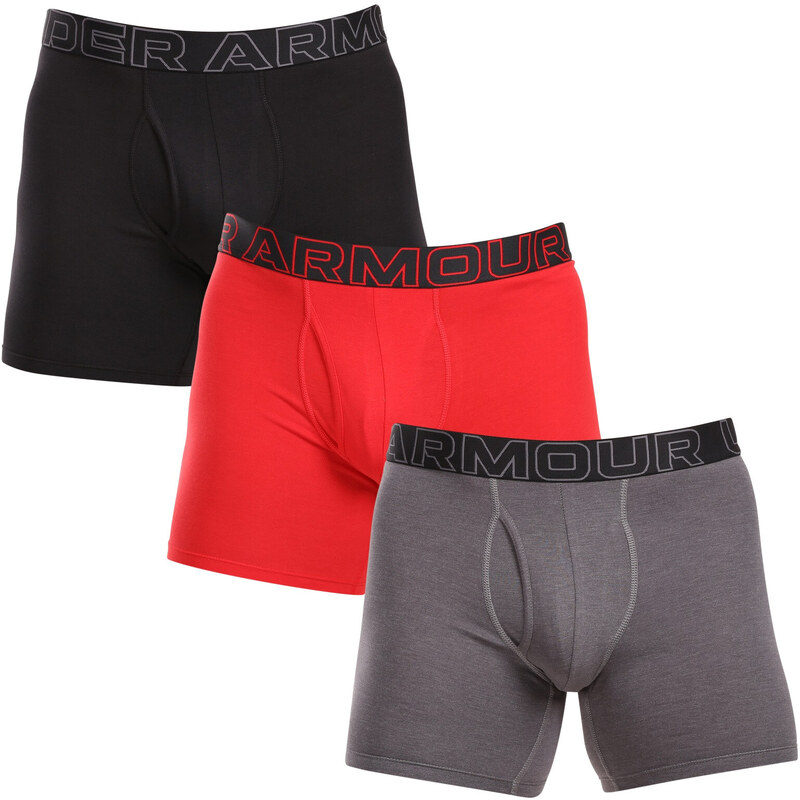 3PACK pánské boxerky Under Armour vícebarevné (1383889 025)