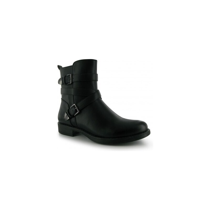 Kangol Biker Ladies Boots, black