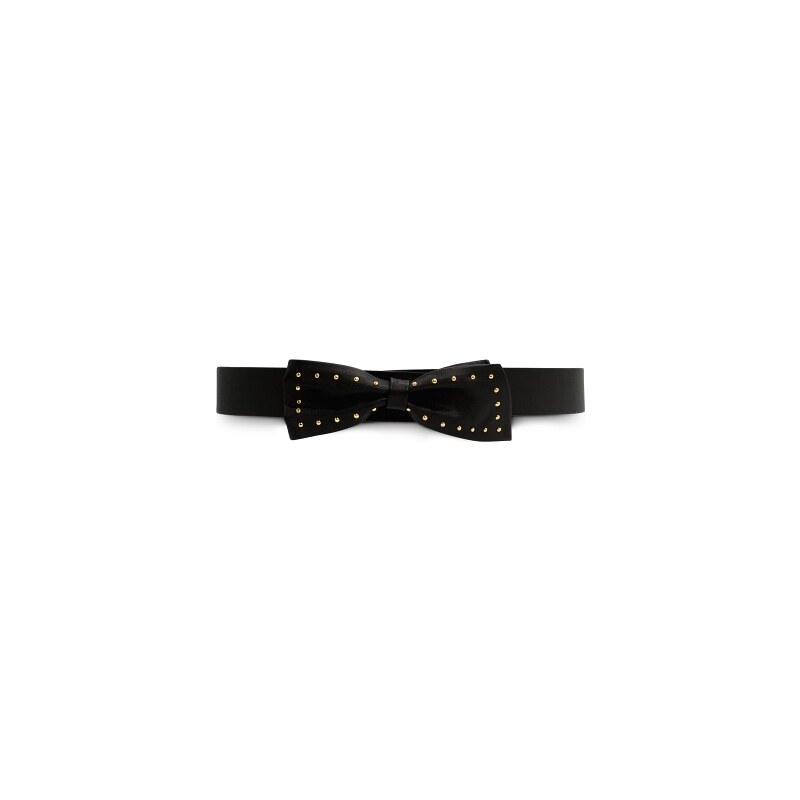 Mango STUDDED BOW BELT