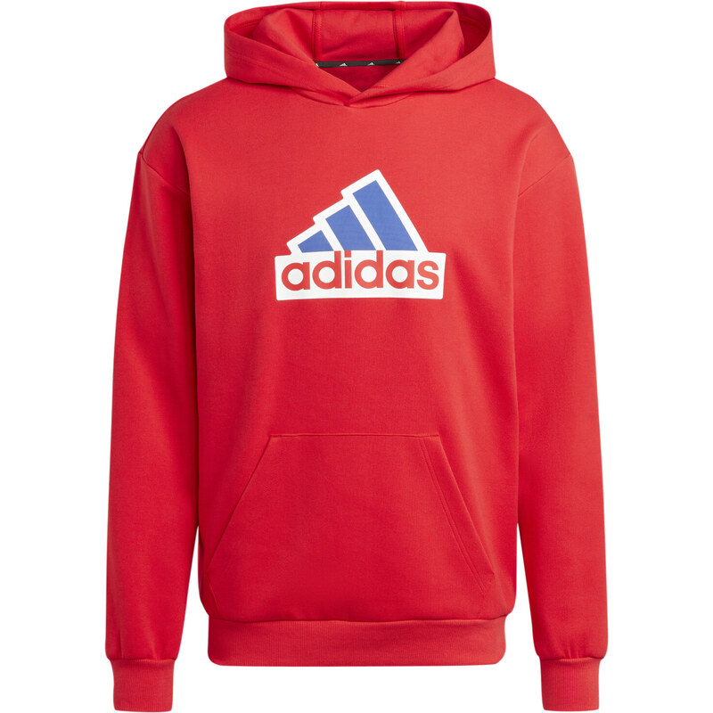 adidas Performance adidas Future Icons Badge of Sport Hoodie Red