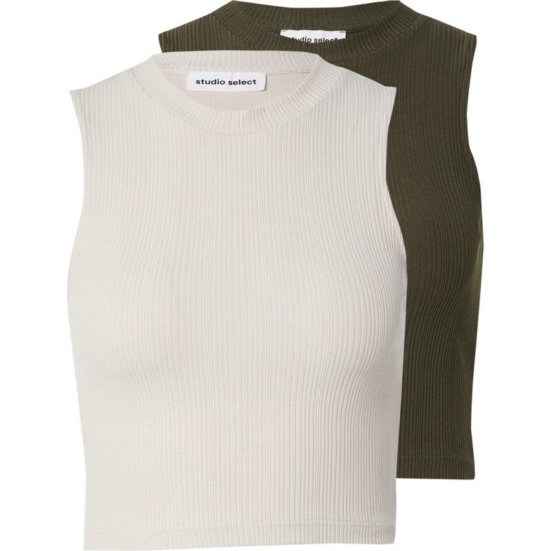 studioselect Top Sanja krémová / khaki 93753096