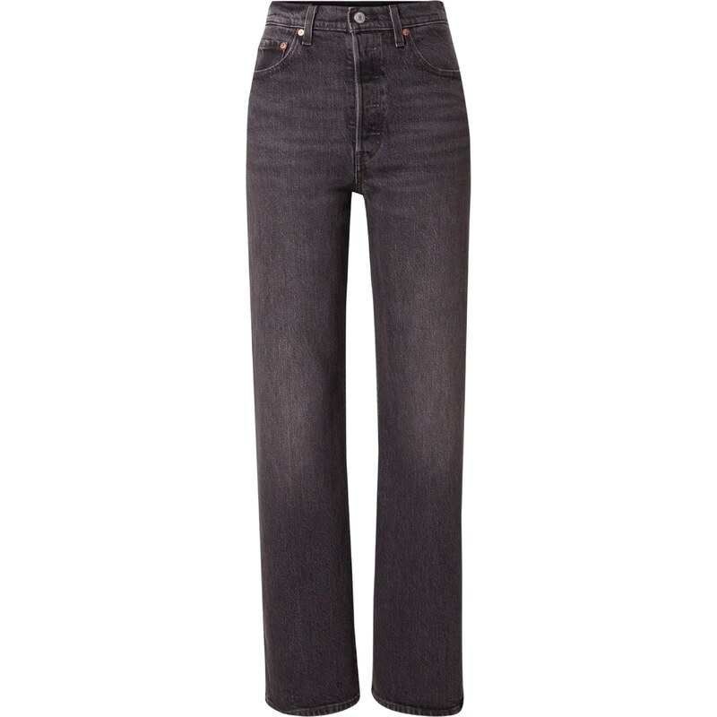 LEVIS Džíny Ribcage Full Length černá džínovina 93754550