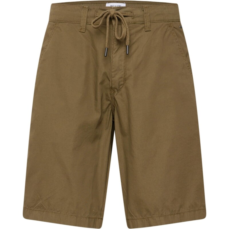 Only & Sons Chino kalhoty ONSLOC olivová