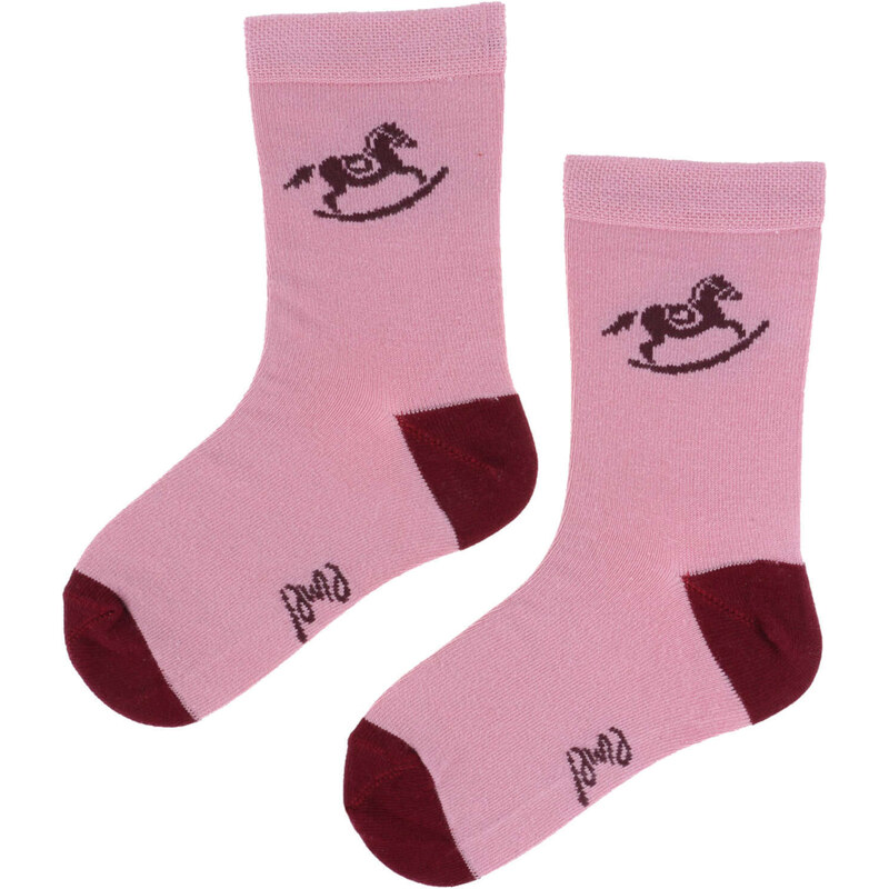 Dětské ponožky Emel ESK 100-91 Růžová/Fialová 93758938