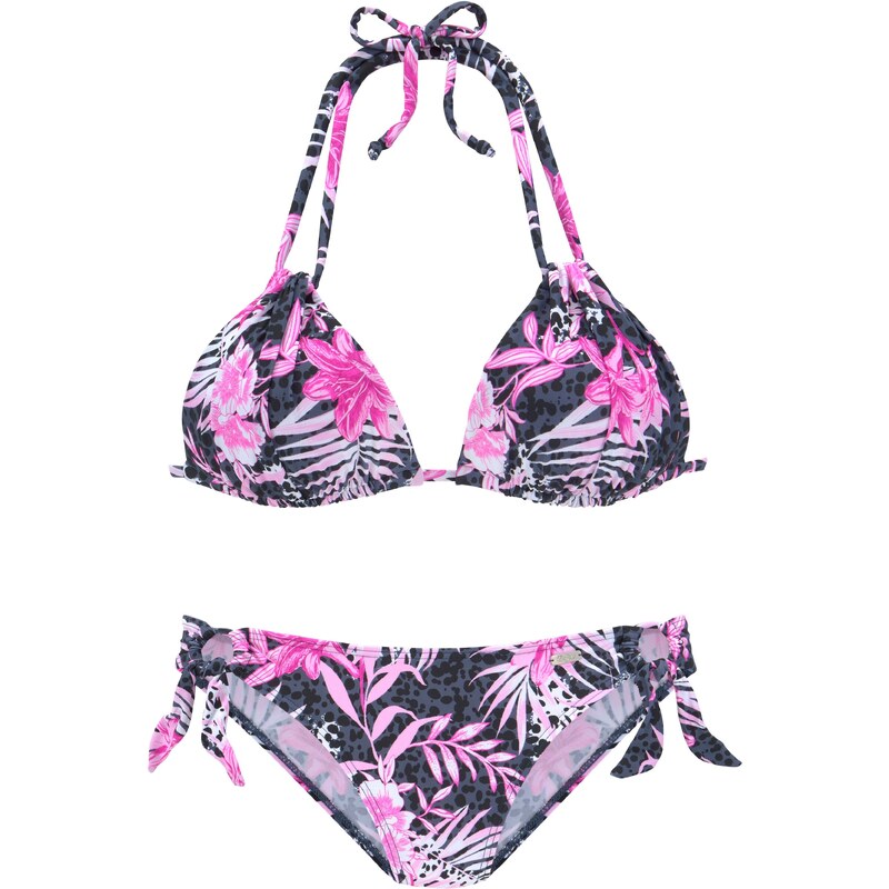 BUFFALO Bikiny námořnická modř / pink