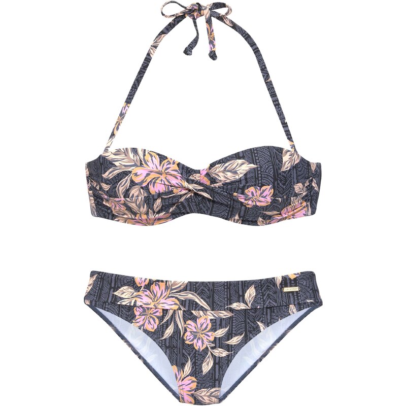 SUNSEEKER Bikiny béžová / pink / černá