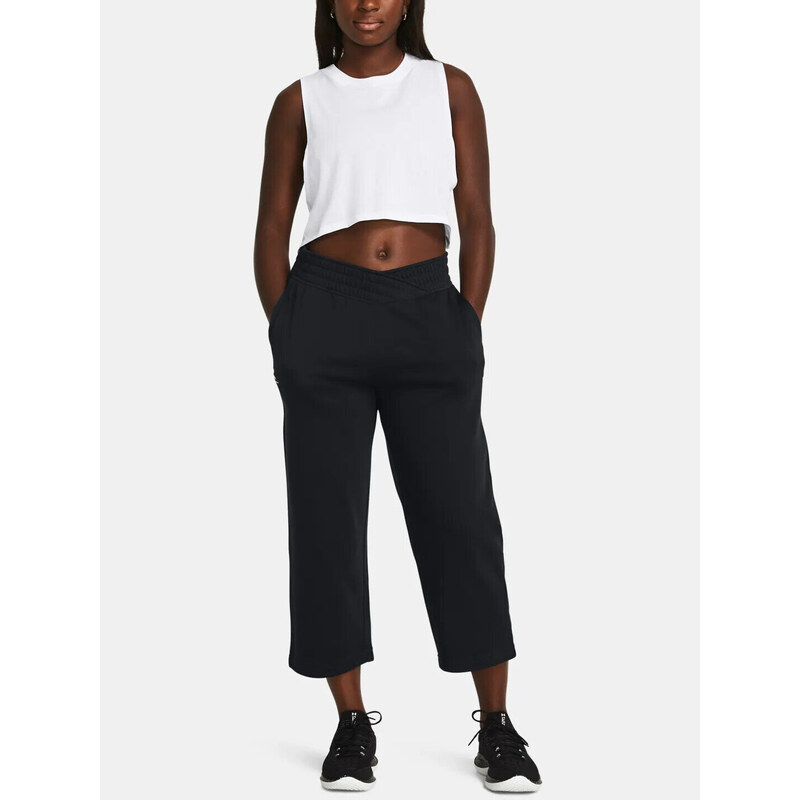 Dámské tepláky Under Armour Rival Terry Crop Wide Leg 93775265