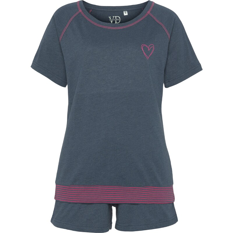 VIVANCE Pyžamo modrá / pink 98929550