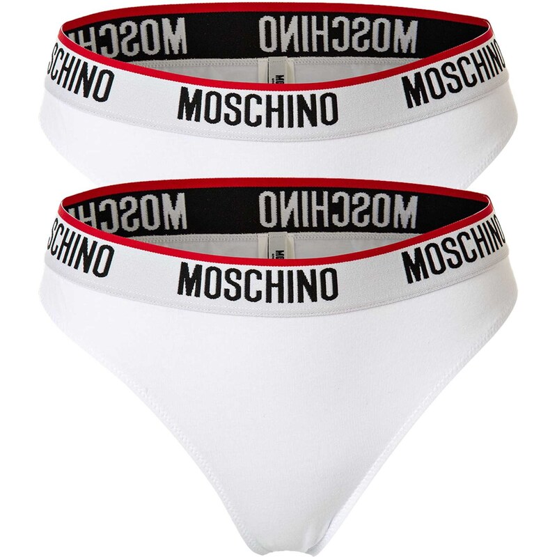 MOSCHINO Kalhotky mix barev / bílá