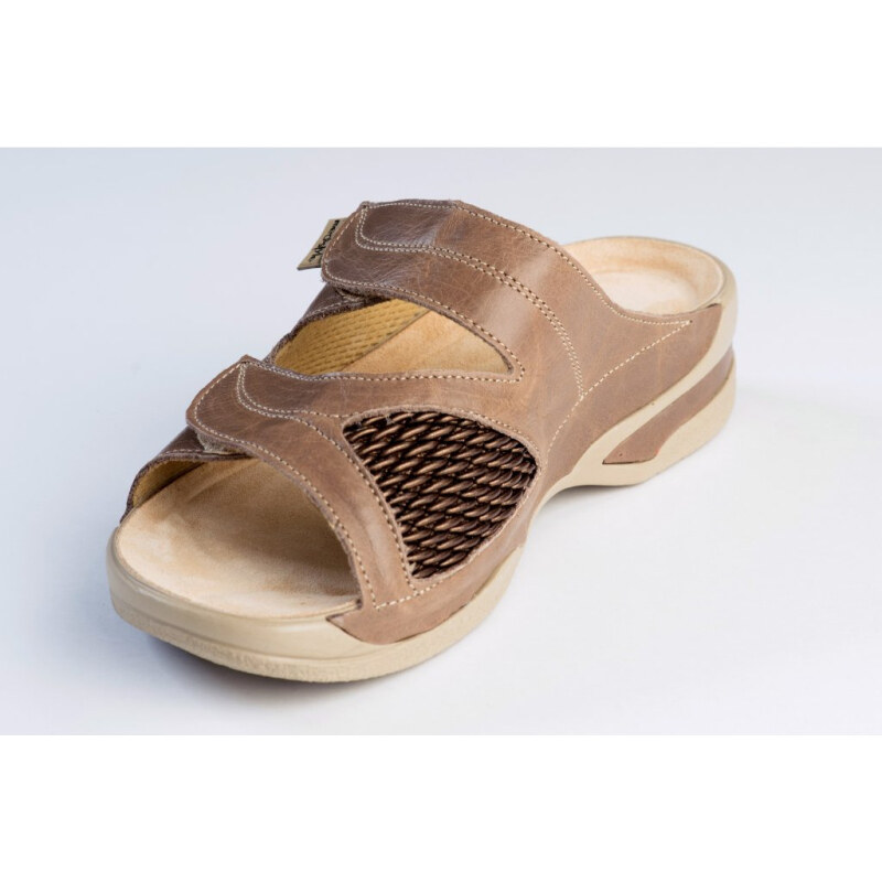 MEDISTYLE dámský pantofel na halux LUCY hnědá 93792756