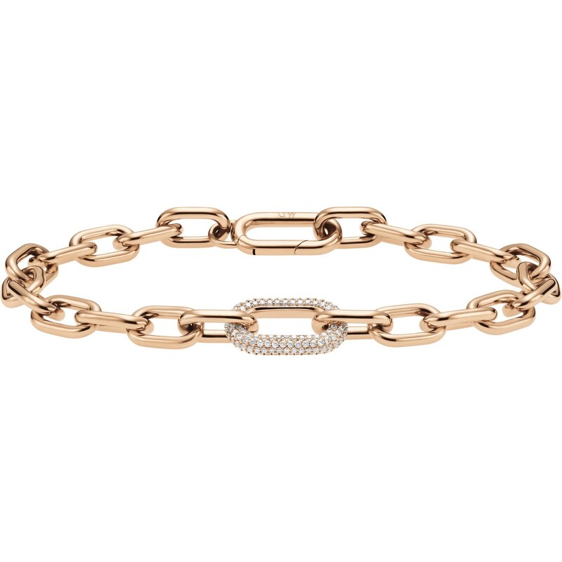 Daniel Wellington dámský náramek ocelový Crystal Link 93793723