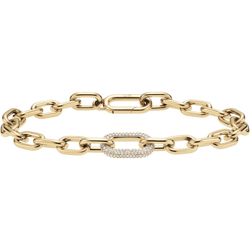 Daniel Wellington dámský náramek ocelový Crystal Link 93793725