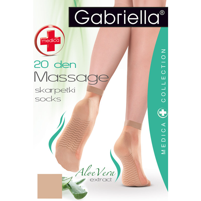 Silonkové ponožky Gabriella Medica 20 Massage code 623 93810826