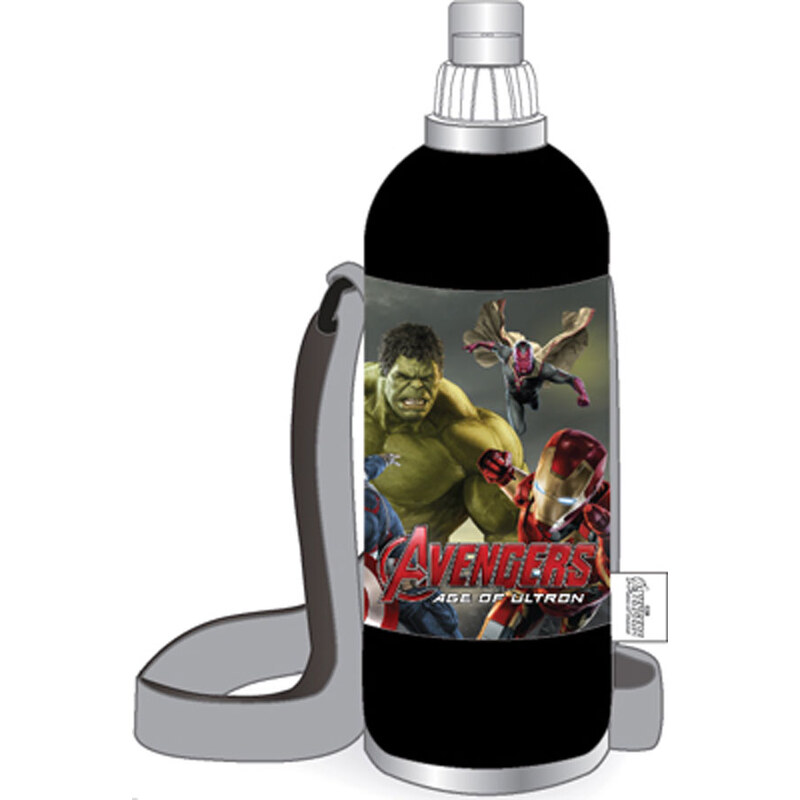 SunCe Láhev na pití v termoobalu - Avengers 3334-AVN 25x8,5 cm
