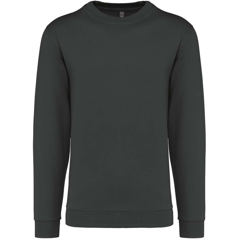 Kariban Unisex mikina s výstřihem ke krku –