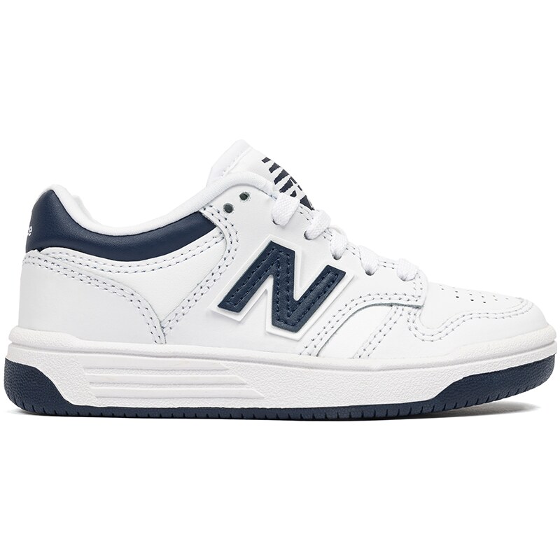 Dětské boty New Balance PSB480WN – bílé