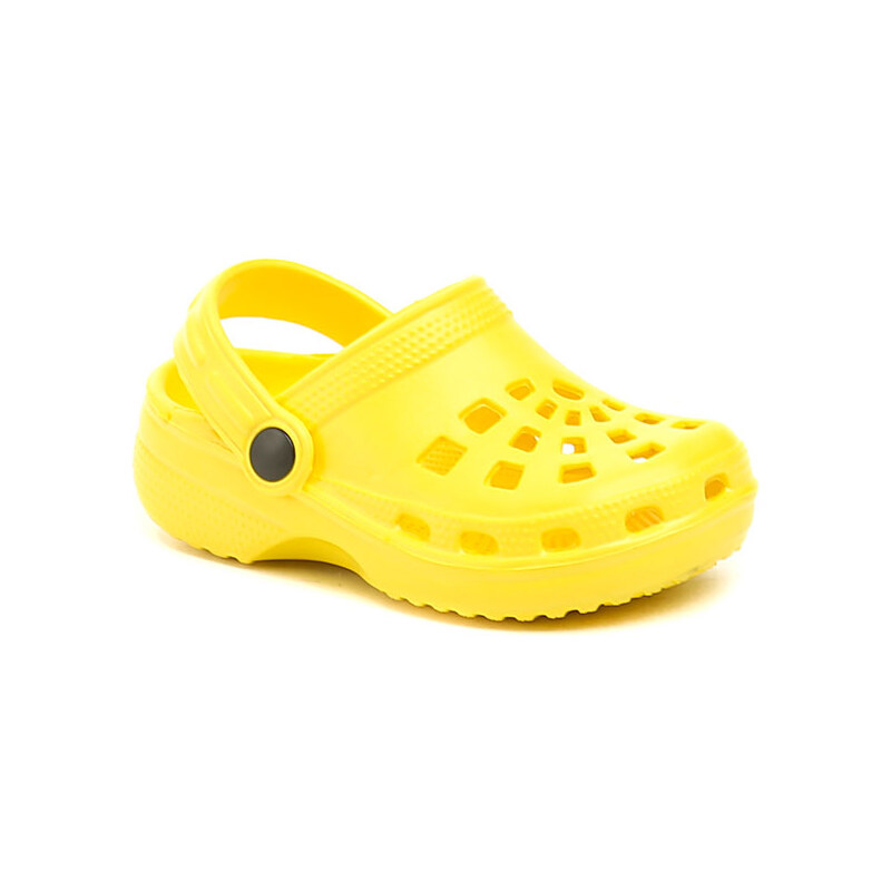 Cortina.be dětská letní obuv 44-0610-S6 žluté nazouváky