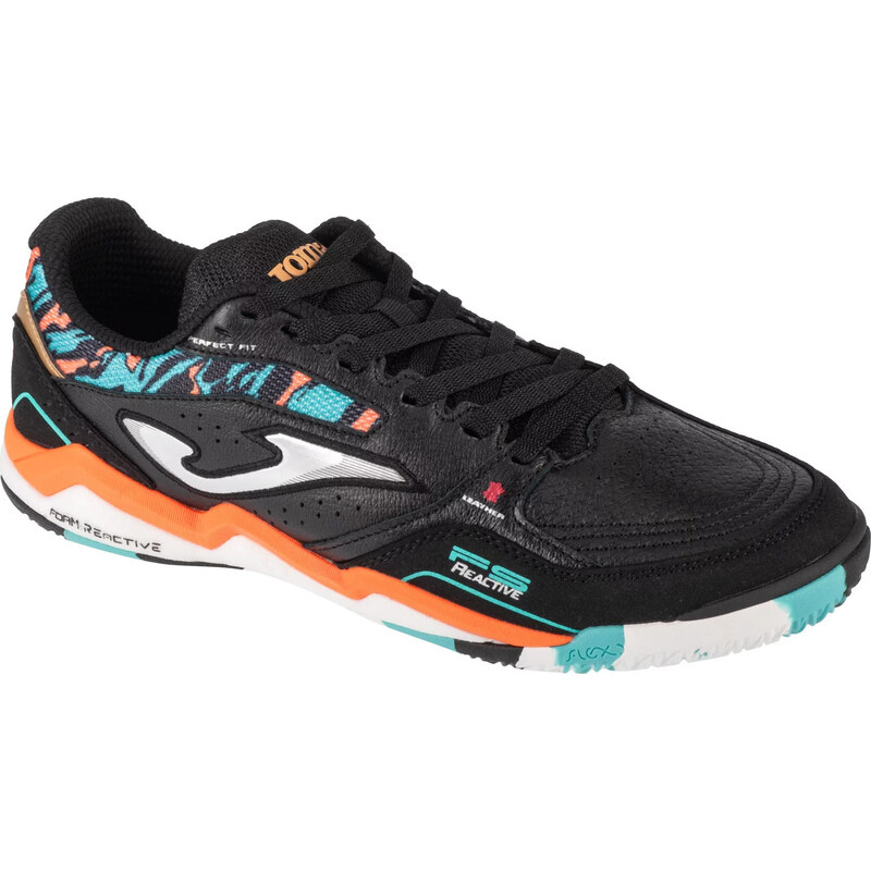 Černé pánské sálové tenisky Joma FS Reactive 2401 IN Černá