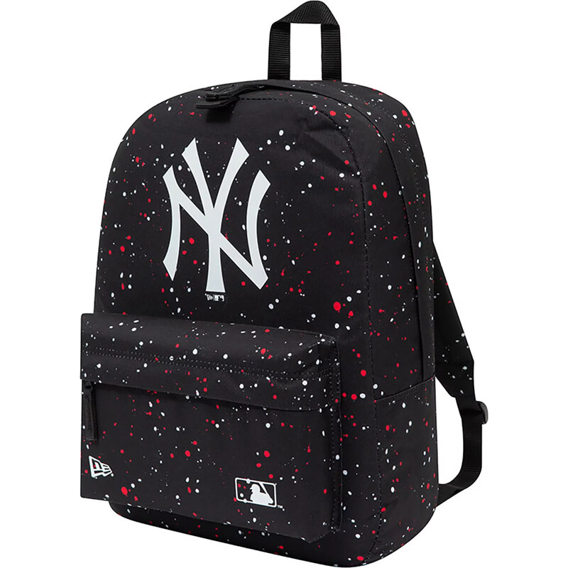 Černý batoh s tečkami New Era MLB New York Yankees All Over Print Backpack Černá
