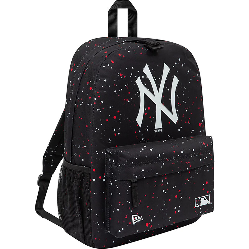 Černý batoh s tečkami New Era MLB New York Yankees All Over Print Backpack Černá