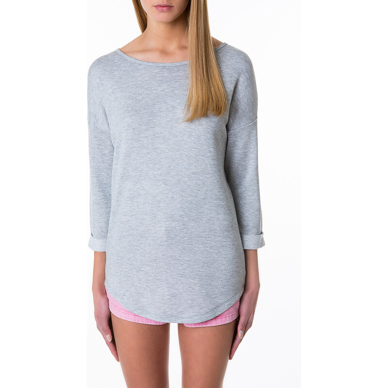 Tally Weijl Pink 3/4 Sleeves Sweater