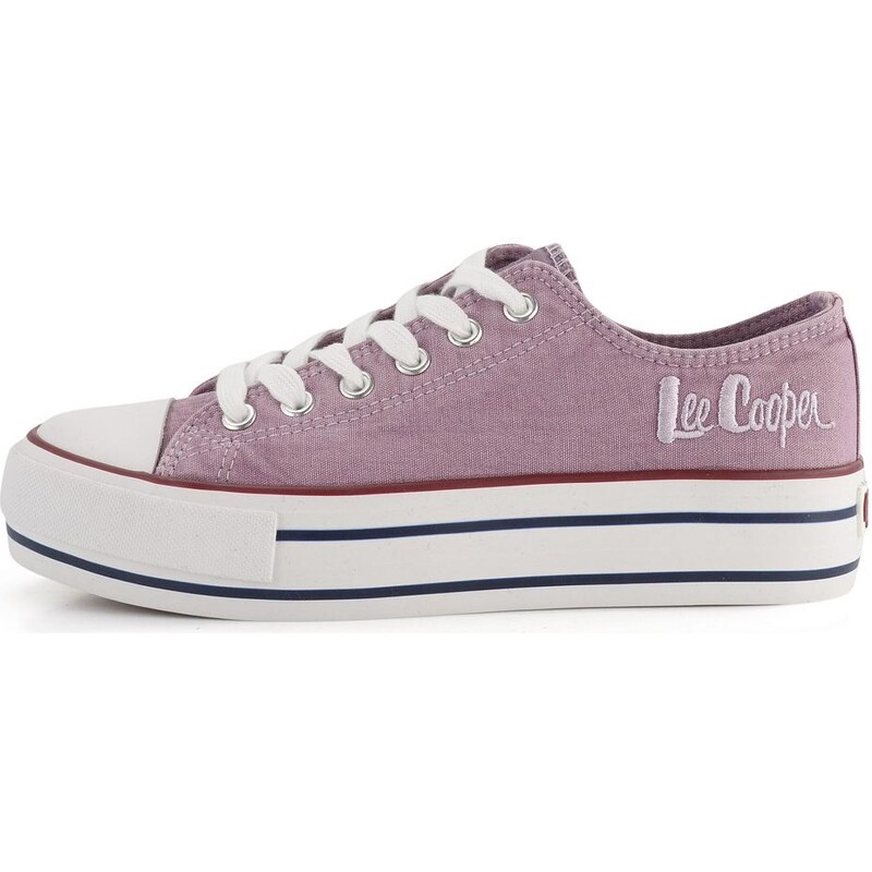 Lee Cooper tenisky na platformě fialové LCW-24-31-2219LB