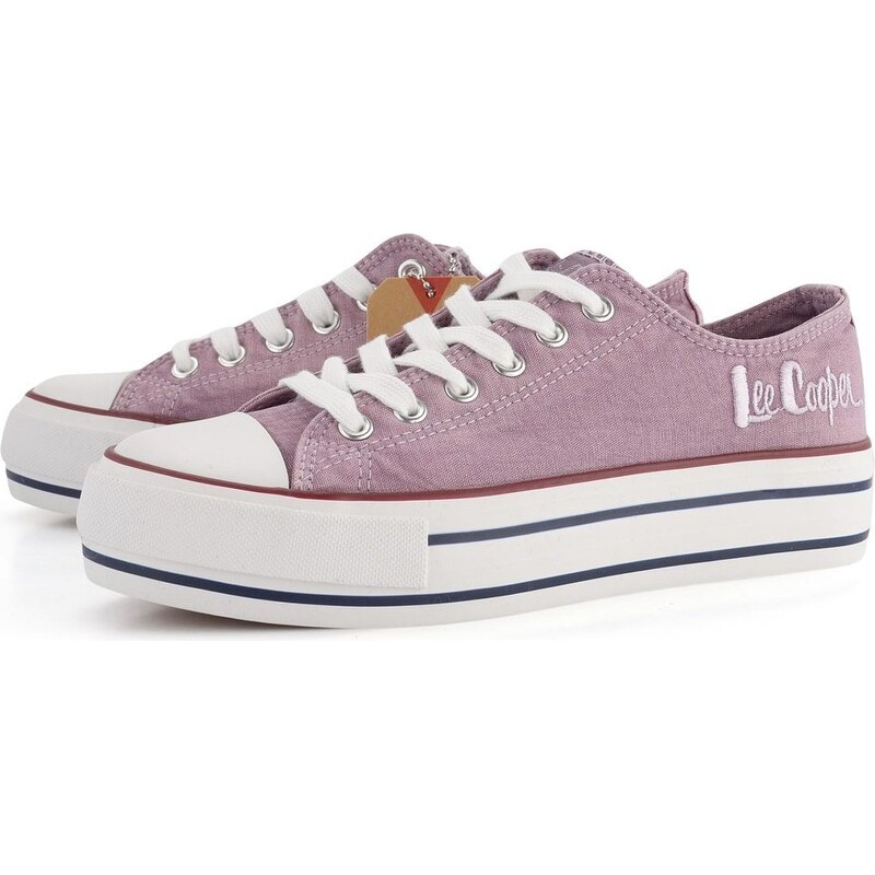 Lee Cooper tenisky na platformě fialové LCW-24-31-2219LB
