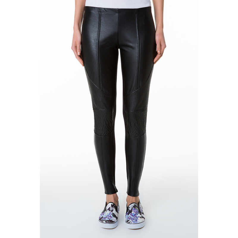 Tally Weijl Black Leather Like Leggings