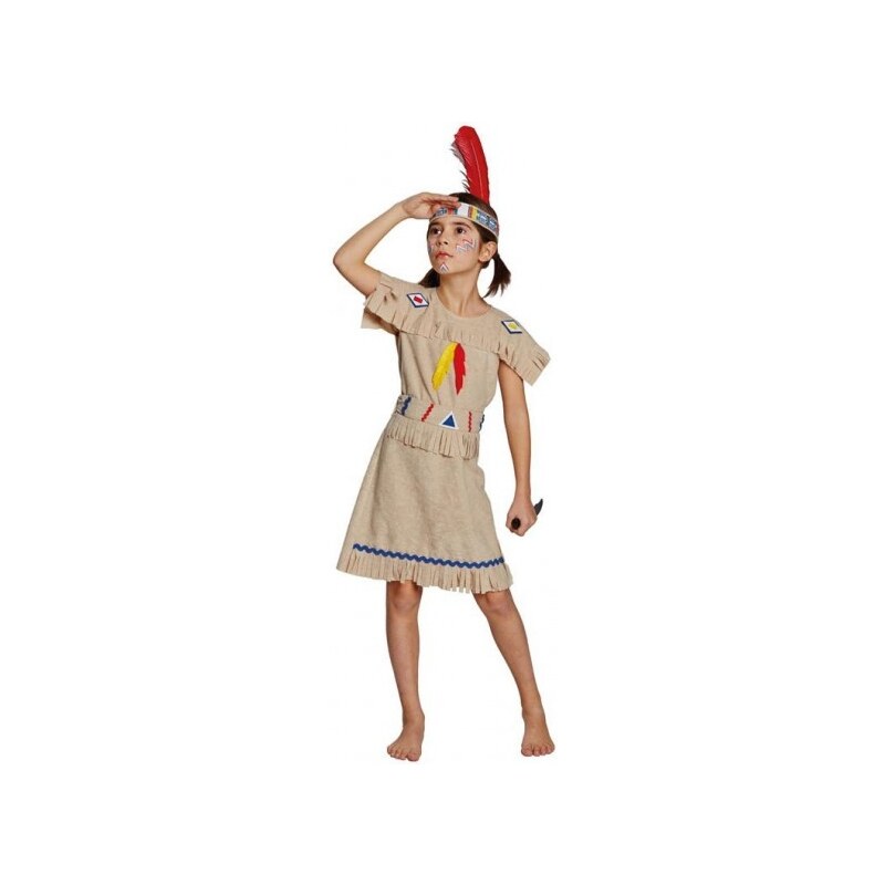 Rubies Indiánka - dětský kostým - 104