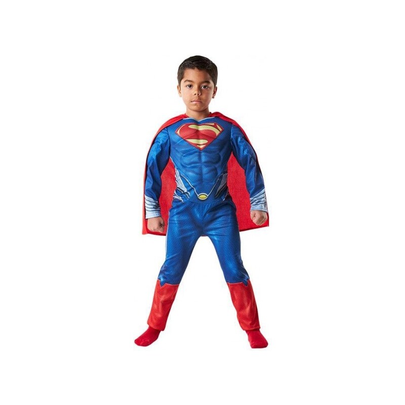 Rubies Superman Muscle chest - licenční kostým - L 8 - 10 roků