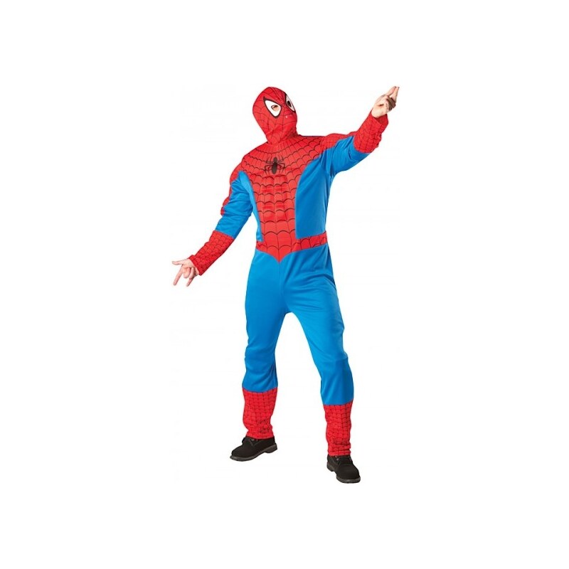Rubies Kostým Spiderman Muscle Chest - licence - STD 48 - 54
