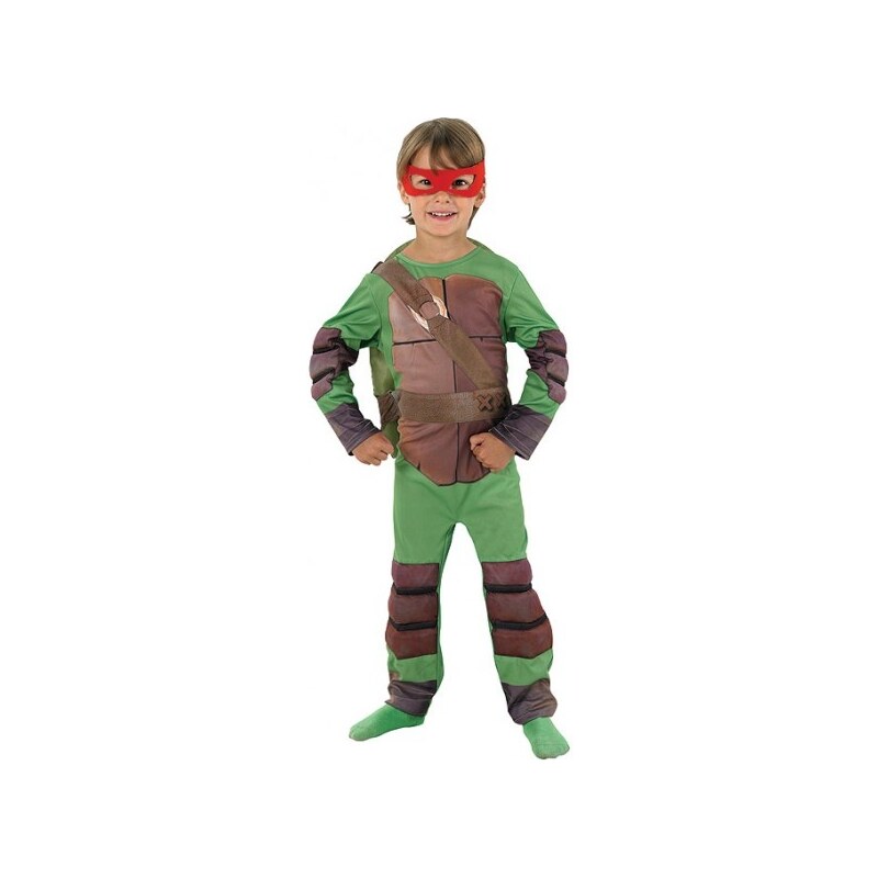 Rubies Kostým želvy TMNT Child Deluxe - licenční kostým - LD 7 - 8 roků