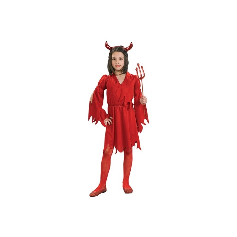 Rubies Devil Girl - kostým - L 8 - 10 roků