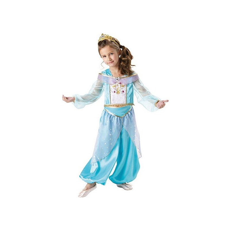 Rubies Kostým Jasmína - licenční kostým Aladin - S 3 - 4 roky