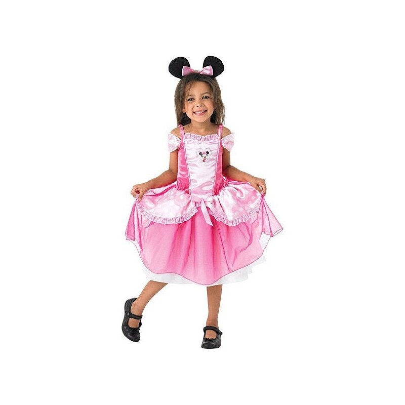 Rubies Minnie Mouse Pink Balerina - licenční kostým - LD 7 - 8 roků