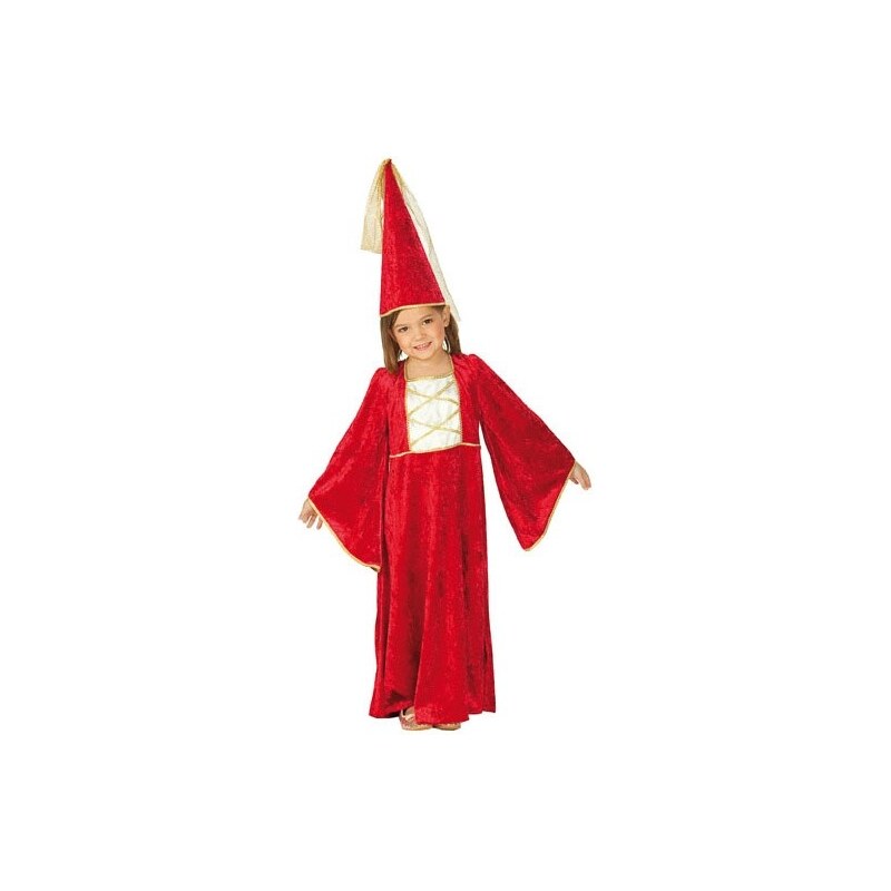 Rubies Zámecká paní s kloboukem - dětský karnevalový kostým - 104