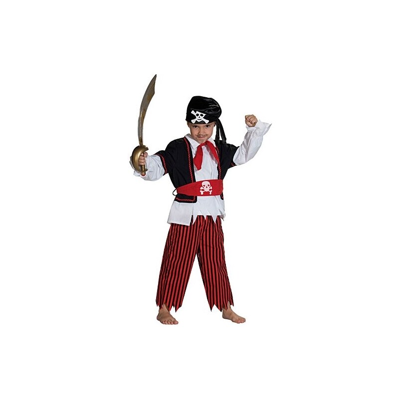 Rubies Pirát - kostým - 104