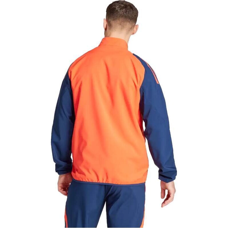 Pánská prezentační bunda Adidas Manchester United 24/25 oranžová