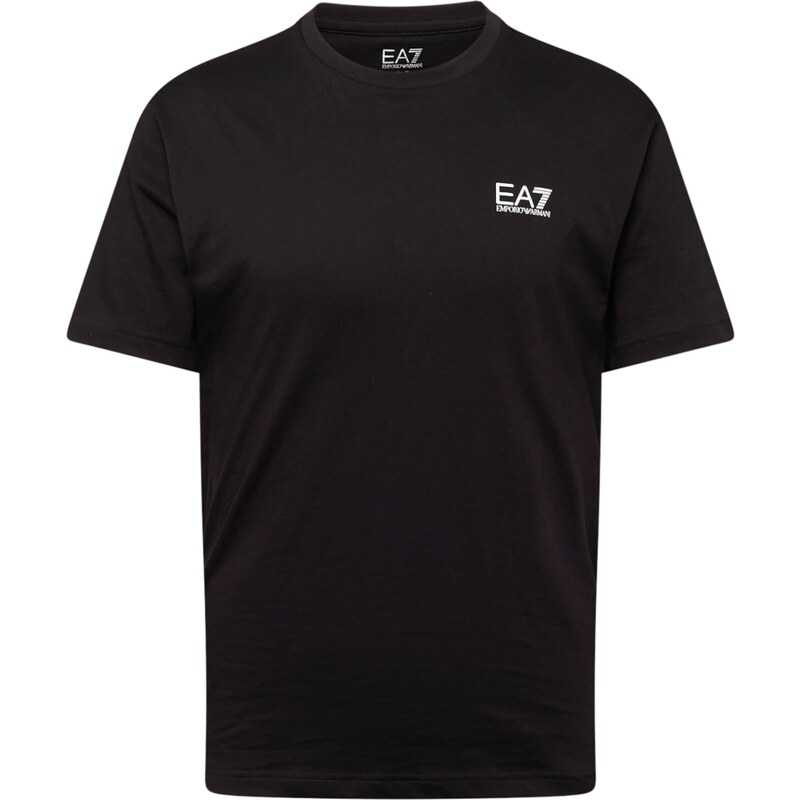 EA7 Emporio Armani Tričko Core Identity černá / bílá