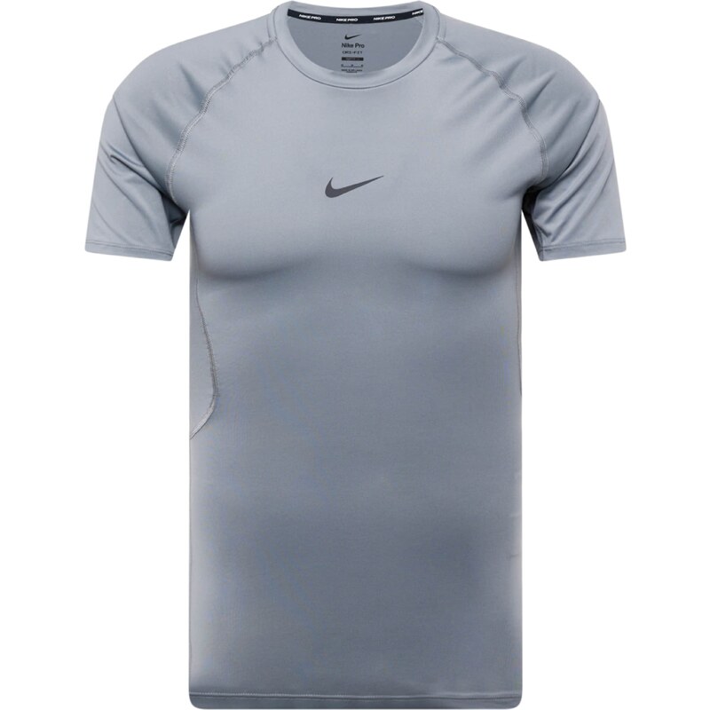 NIKE Funkční tričko PRO čedičová šedá / černá