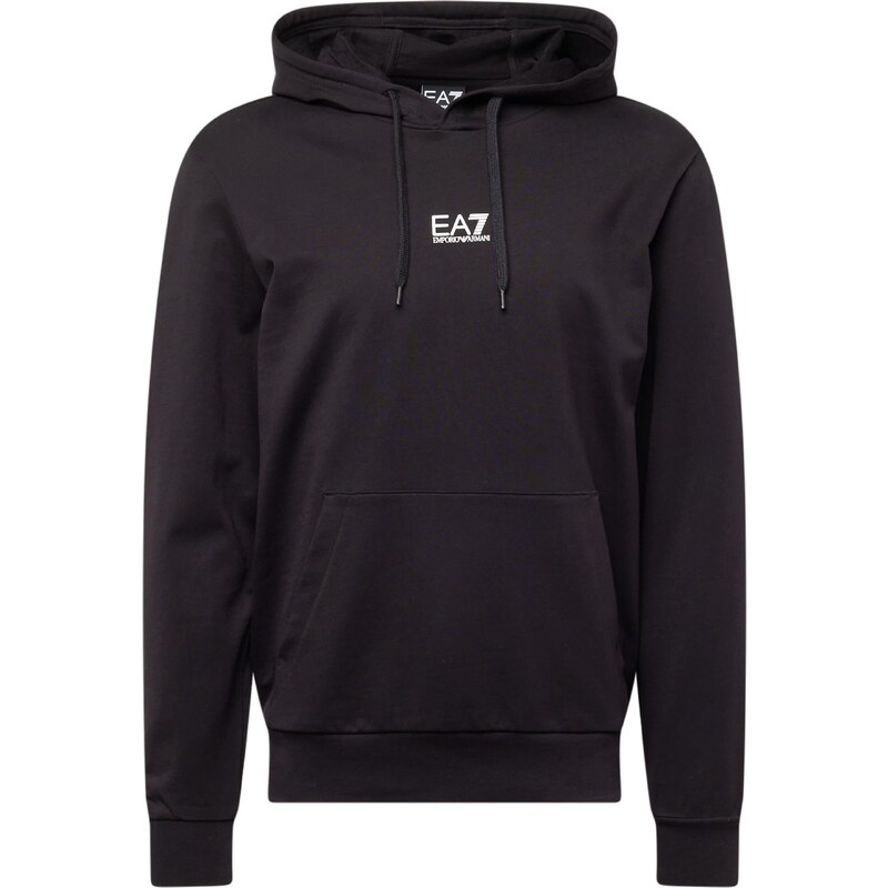 EA7 Emporio Armani Mikina černá / bílá