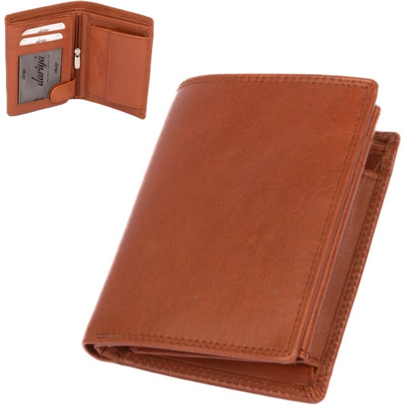 Dariya bags Hnědá peněženka dámská 49905837
