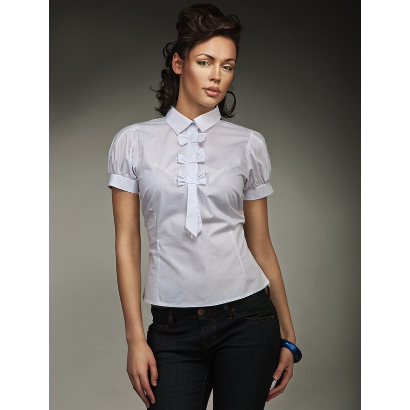 Dámská košile s krátkým rukávem K02R42B - Nife