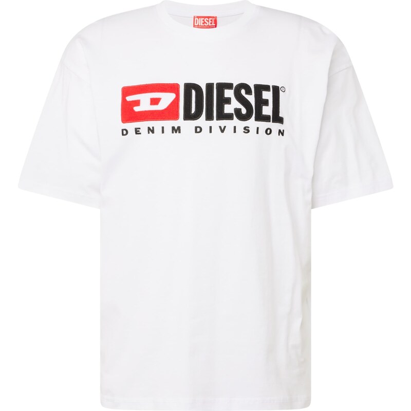DIESEL Tričko T-Boxt-Div červená / černá / bílá