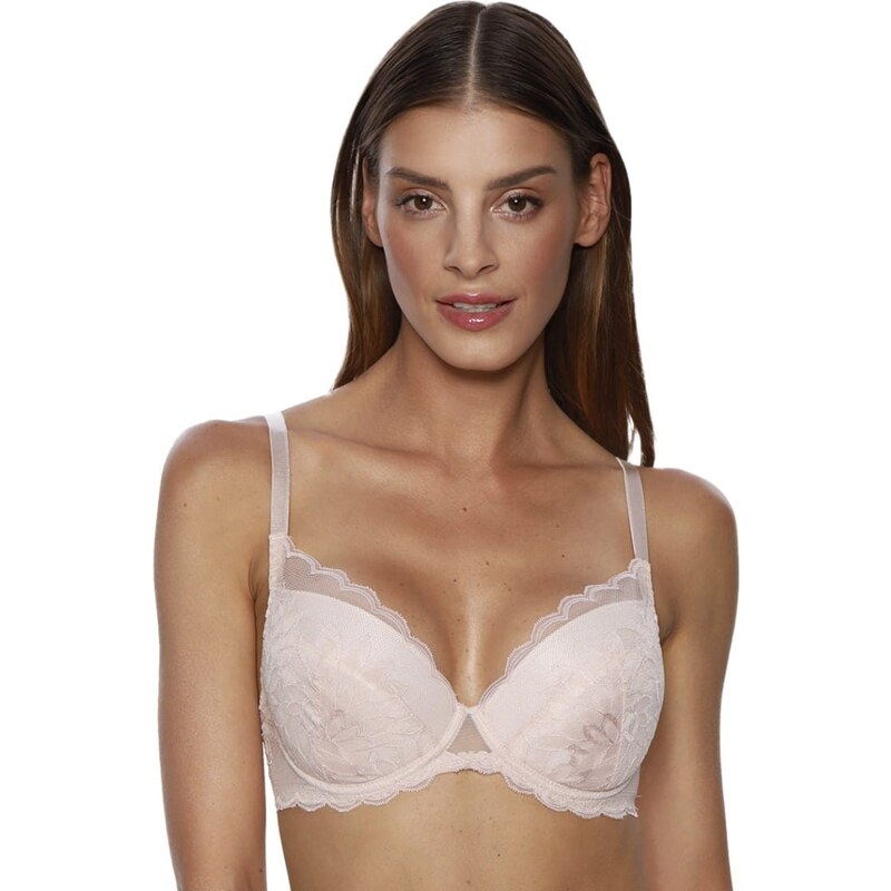 Podprsenka s push-up efektem KINGA PU-768 ALICE I béžová 94010965