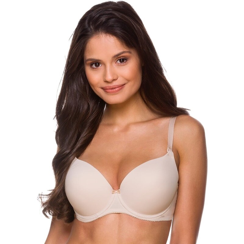 Podprsenka s push-up efektem LUPOLINE 139 béžová 94010987